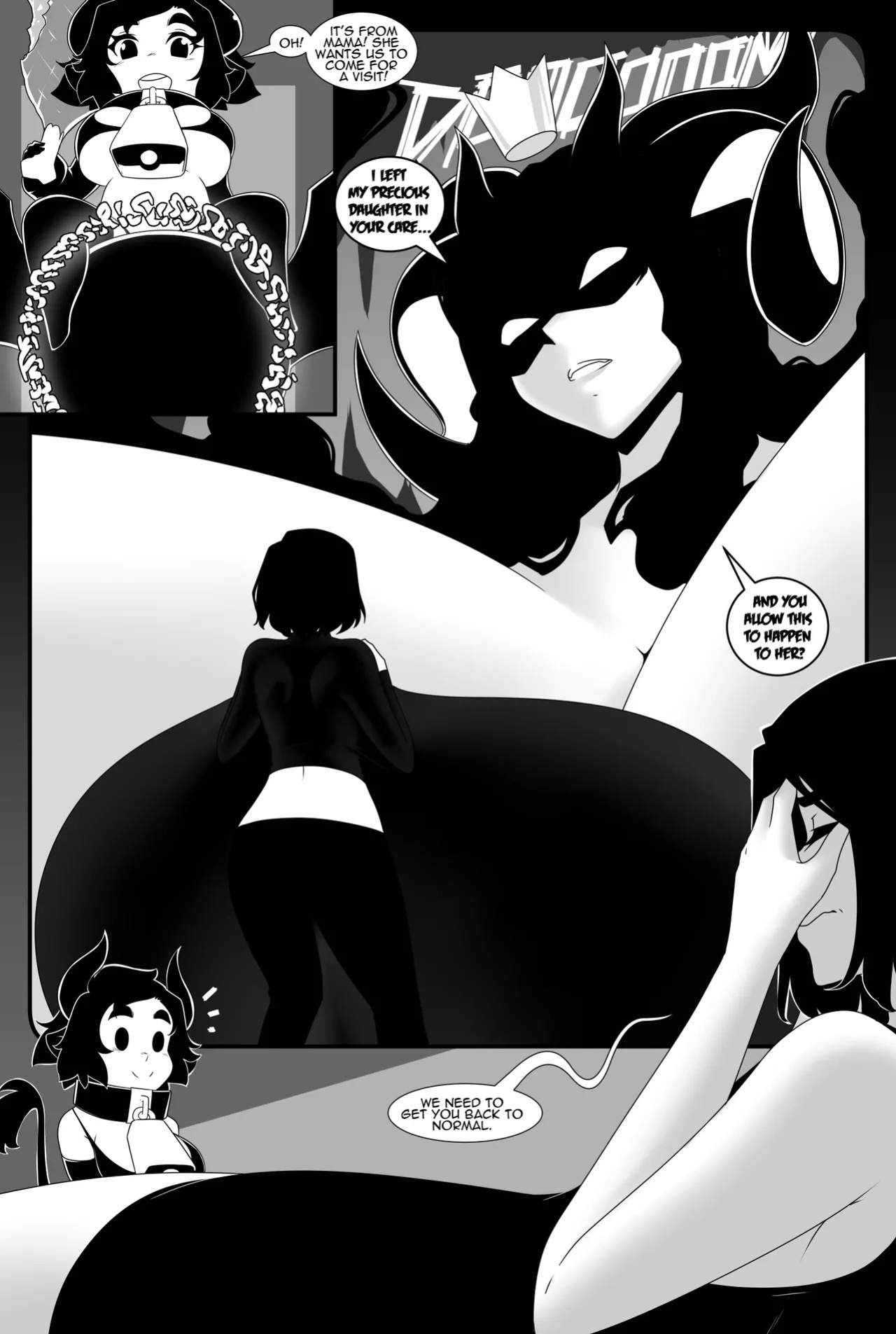 Demon dummie shenanigans