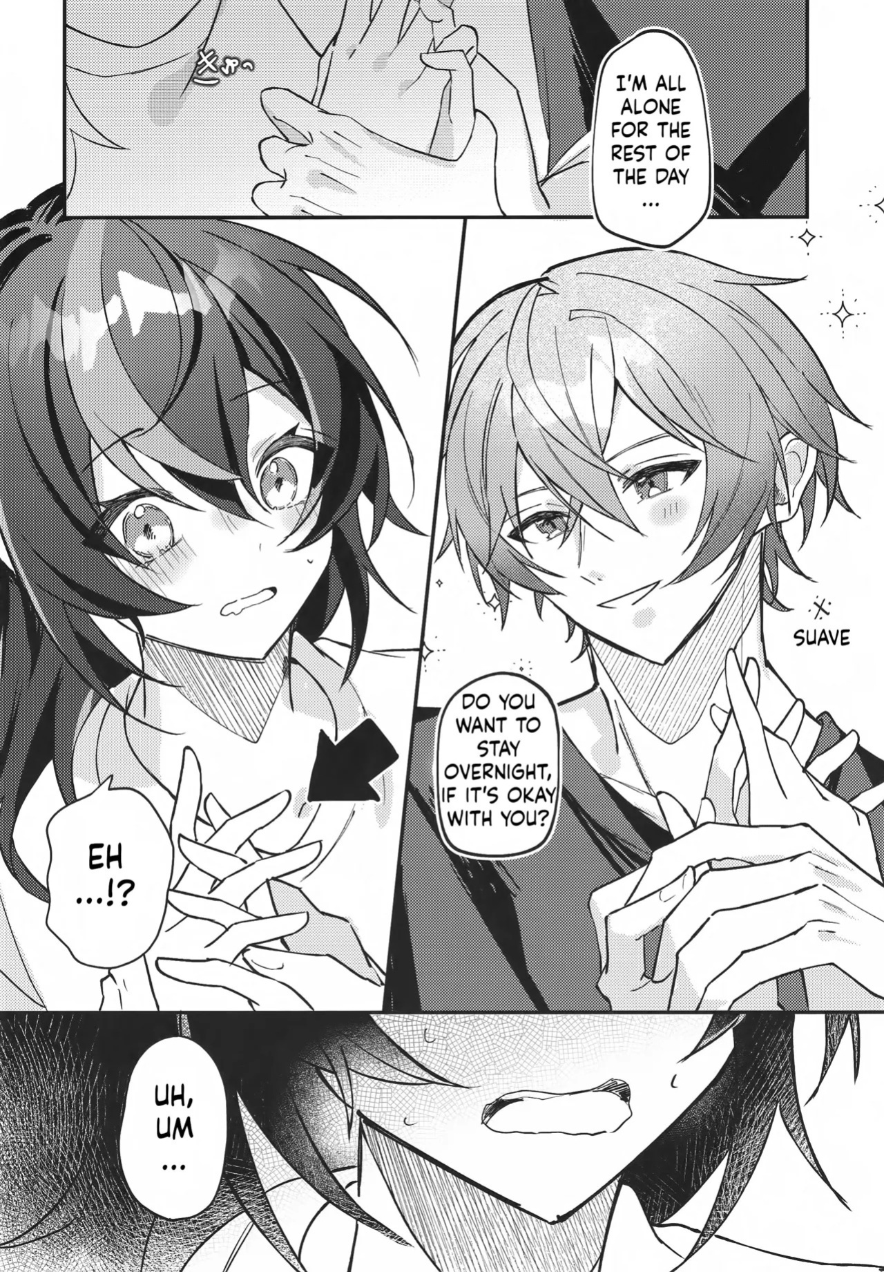 (C106) [Strawberry Langue de Chat (Minase)] Amayadori wa Taion de. - Under the rain. (Zenless Zone Zero)