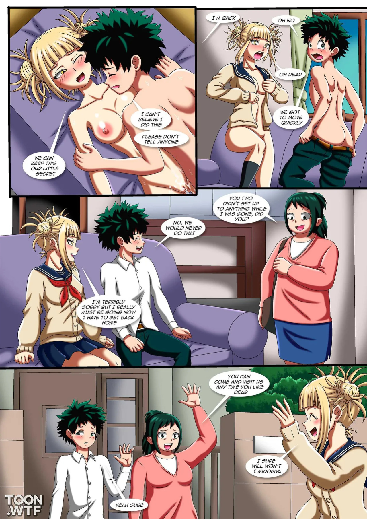 [PalComix] Help! There Is a Yandere in My House! (My Hero Academia)