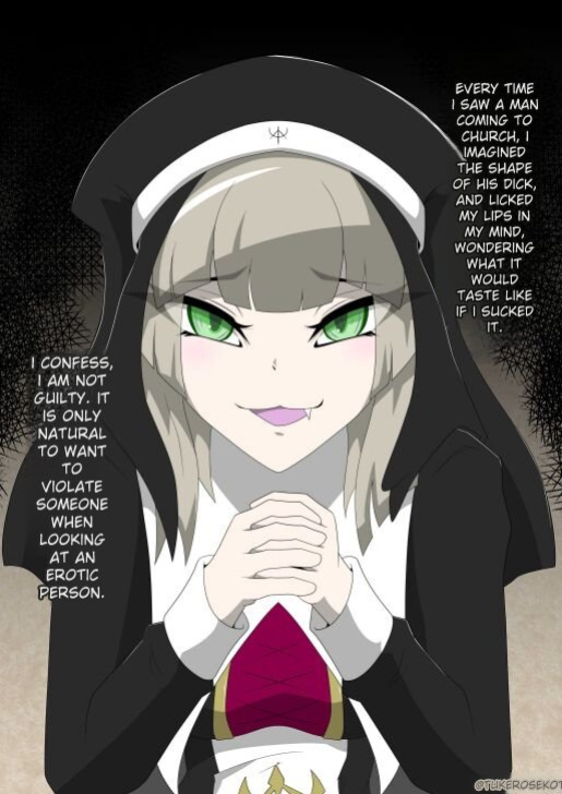 [Tuberose Kotoki] Nun transforms into a beast and falls into darkness (MTL)