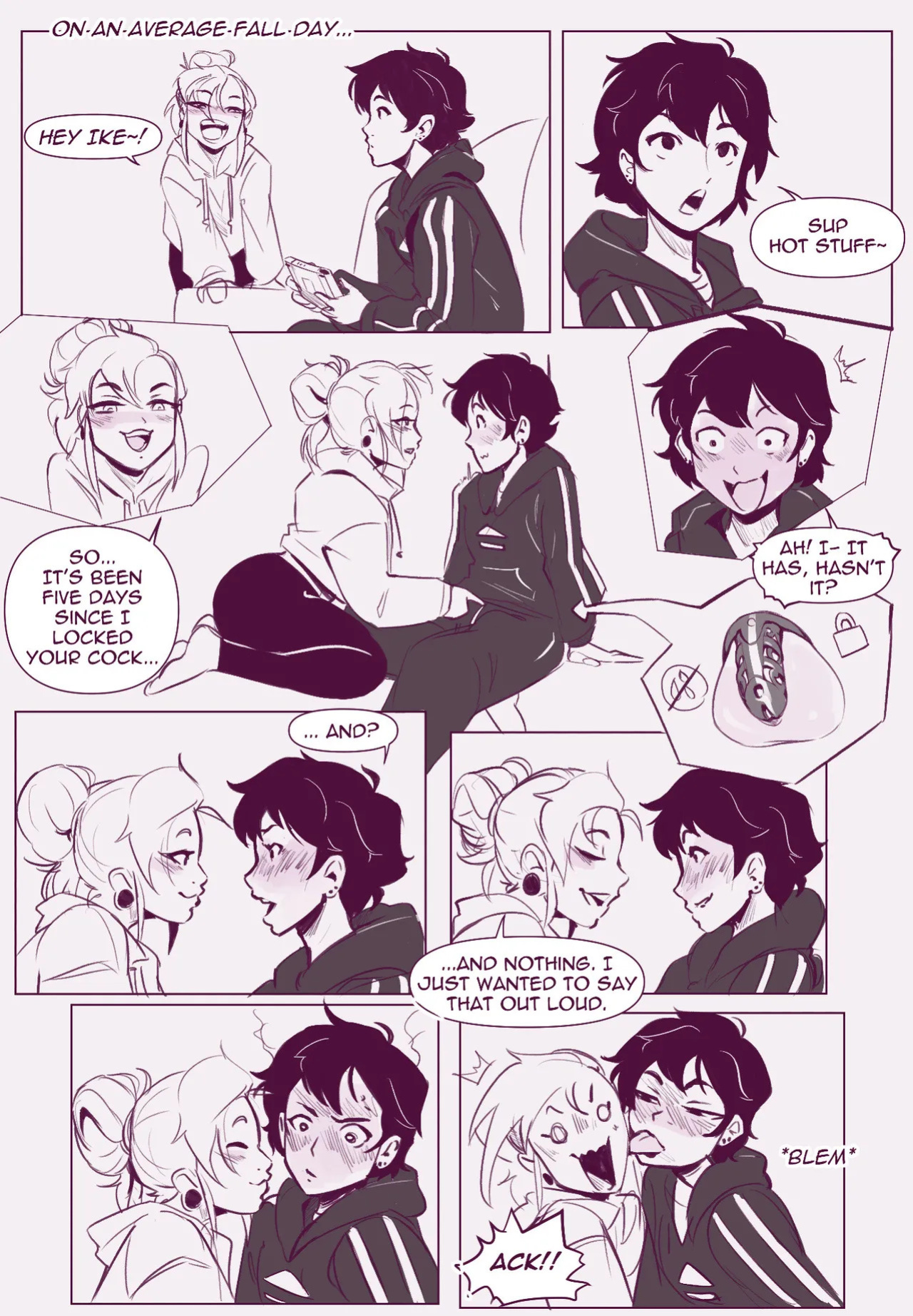 [Theo Draws] Em and Ike's Roleplay