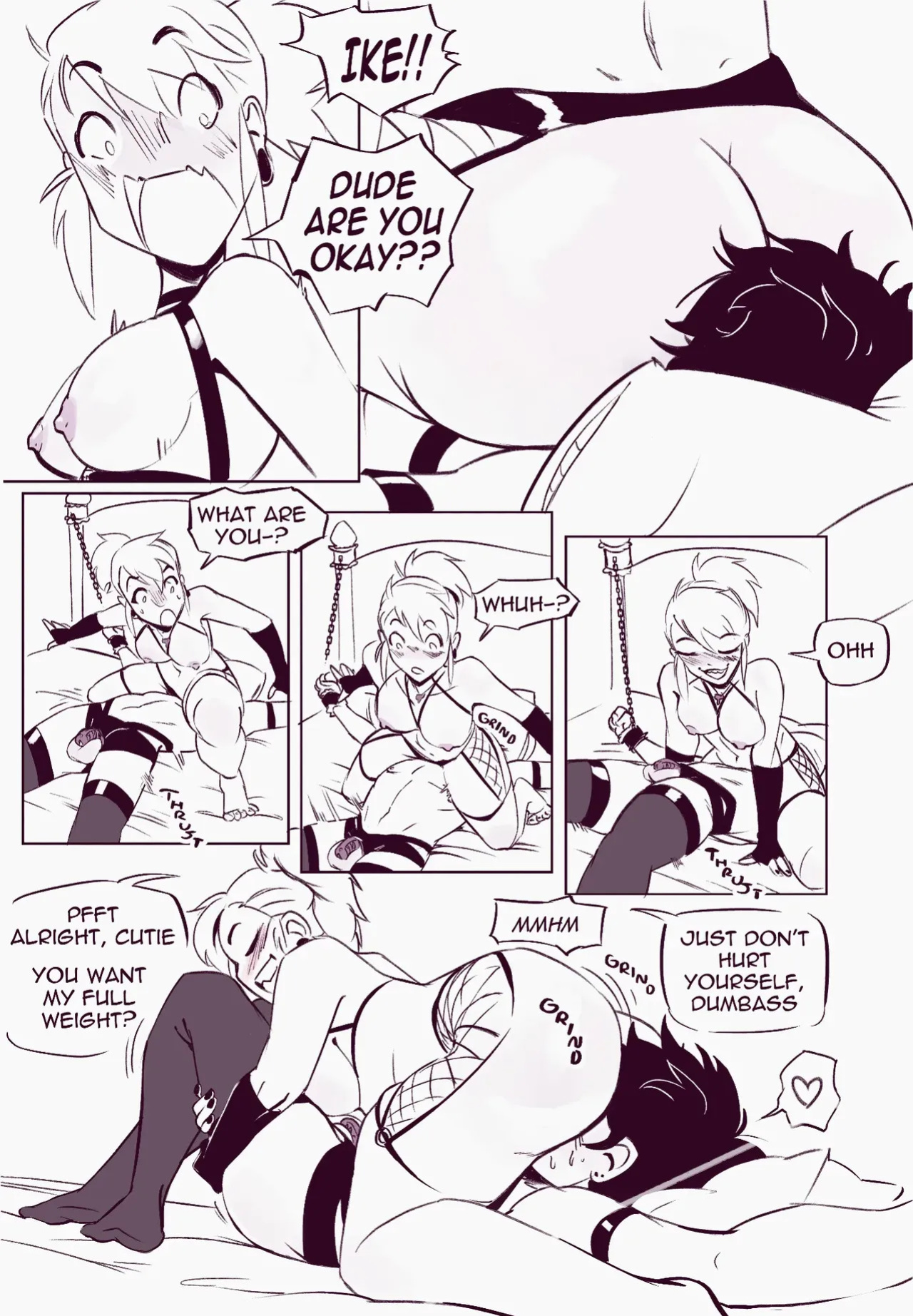 [Theo Draws] Em and Ike's Roleplay