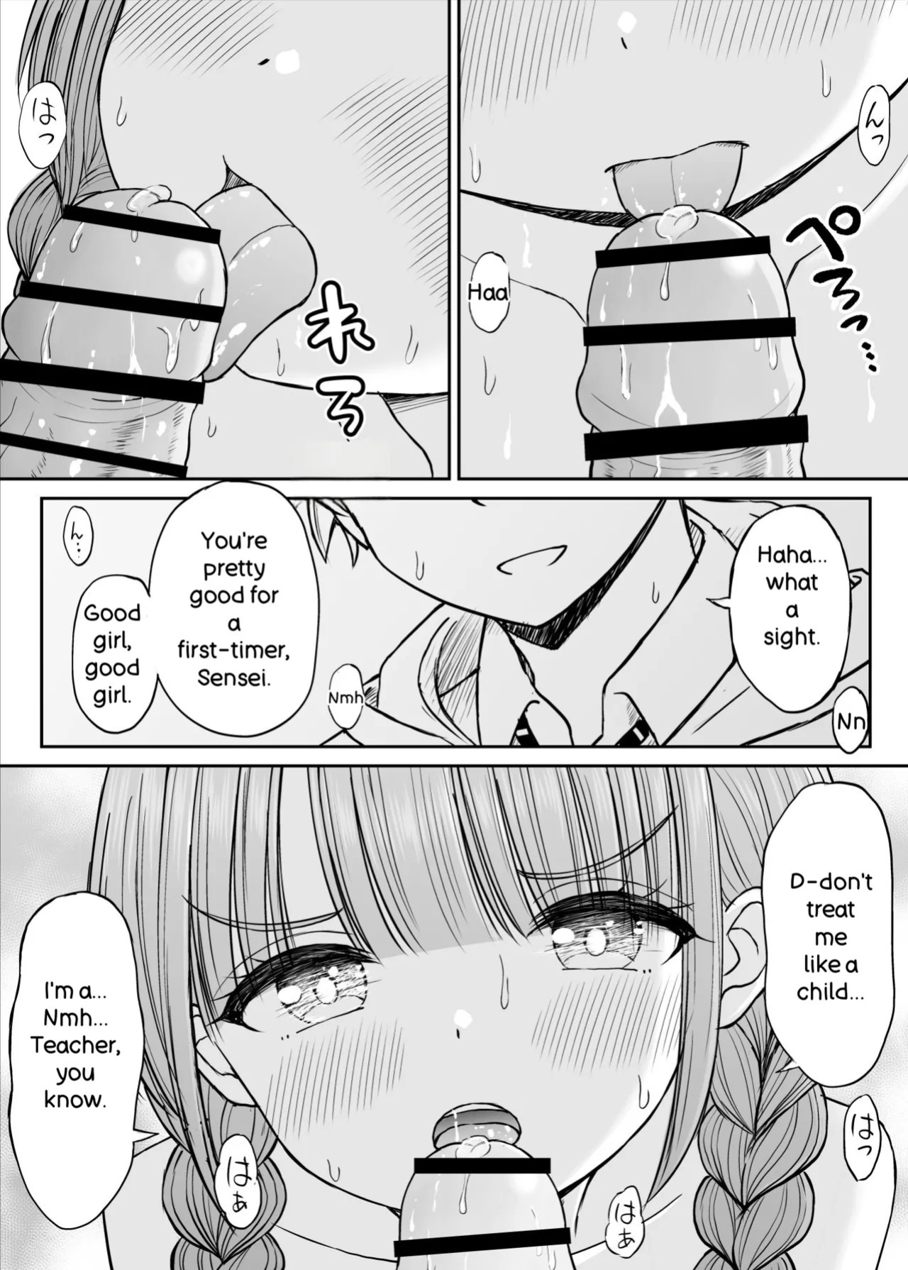 [Kotorakku] Please Don't Bully Sensei Too Much... ~The Day the Kind, Baby-Faced, Big-Breasted Hanasaki-Sensei’s Heart Broke~ [English]