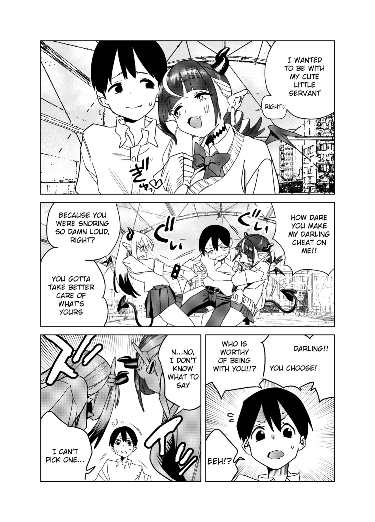 [Gya-tei] Tenkou Shitekita Gal Succubus no Gochisou wa Boku Hitori!? 2 [English]