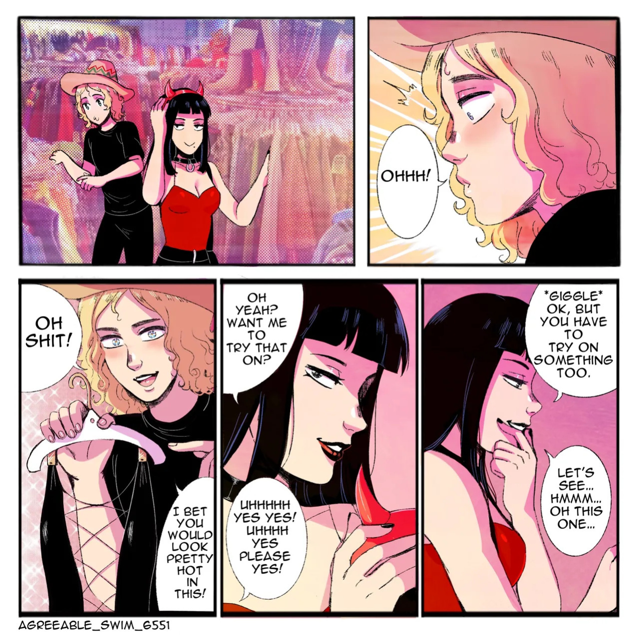 [Agreeable_Swim_6551] Goth dom & femboy BF - Luna & Jake