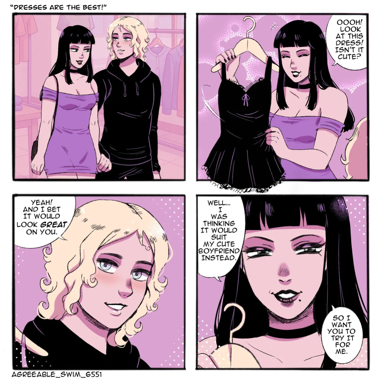 [Agreeable_Swim_6551] Goth dom & femboy BF - Luna & Jake