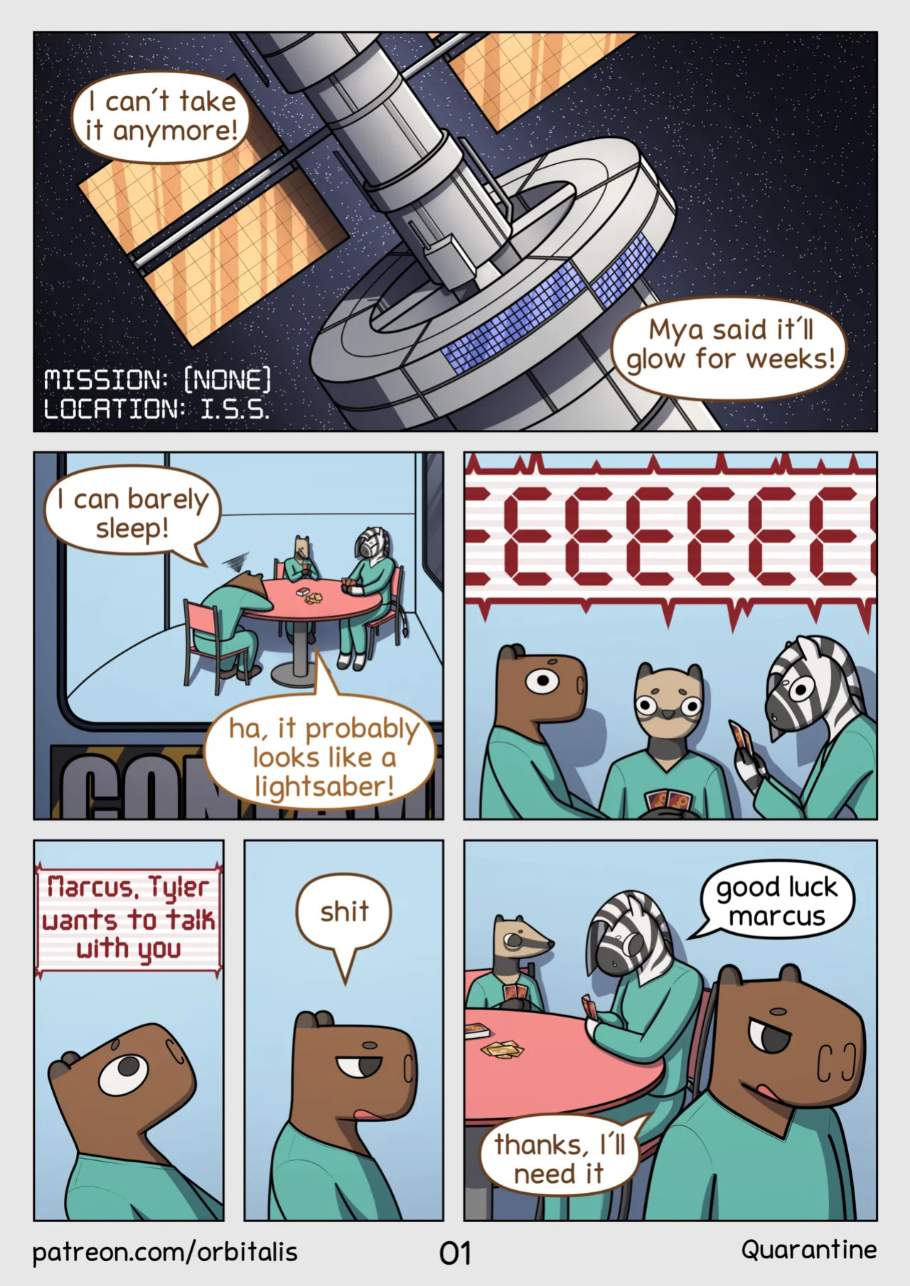 [orbitalis] QUARANTINE [Ongoing]