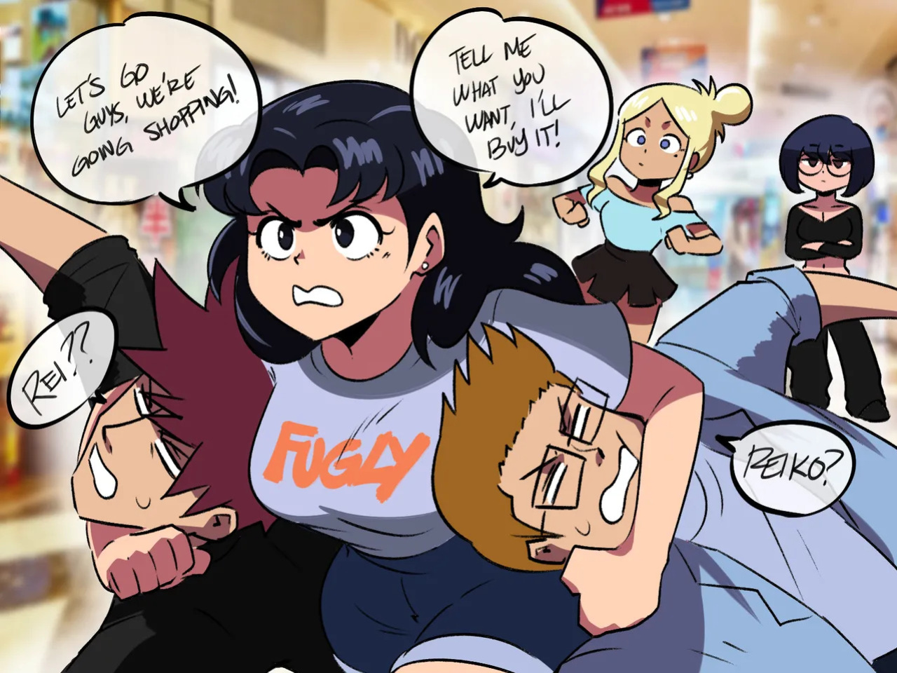 [Tuna Fat | Pommu] Reiko, Nikki & Mochi / The Dragon Tamer | Dragon TamerS [ongoing]