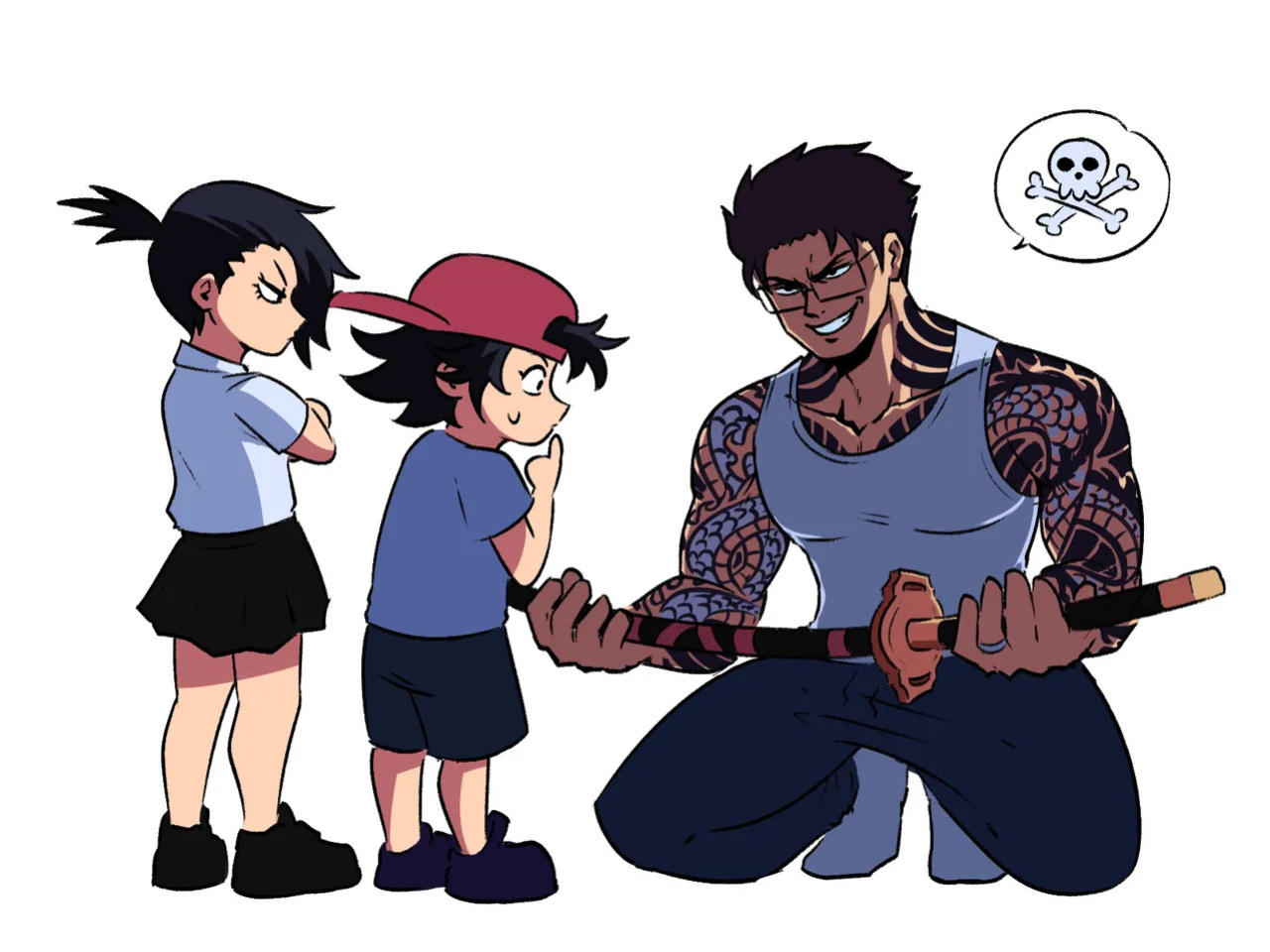 [Tuna Fat | Pommu] Reiko, Nikki & Mochi / The Dragon Tamer | Dragon TamerS [ongoing]