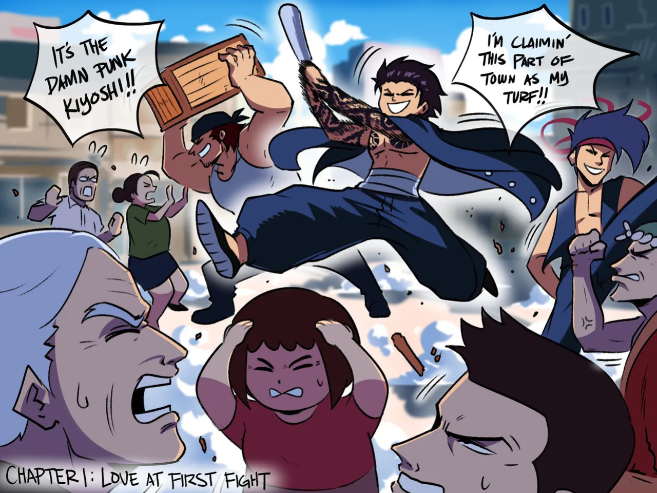 [Tuna Fat | Pommu] Reiko, Nikki & Mochi / The Dragon Tamer | Dragon TamerS [ongoing]