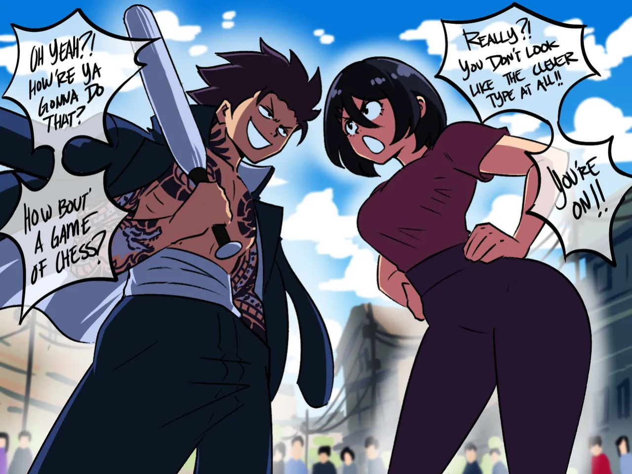 [Tuna Fat | Pommu] Reiko, Nikki & Mochi / The Dragon Tamer | Dragon TamerS [ongoing]