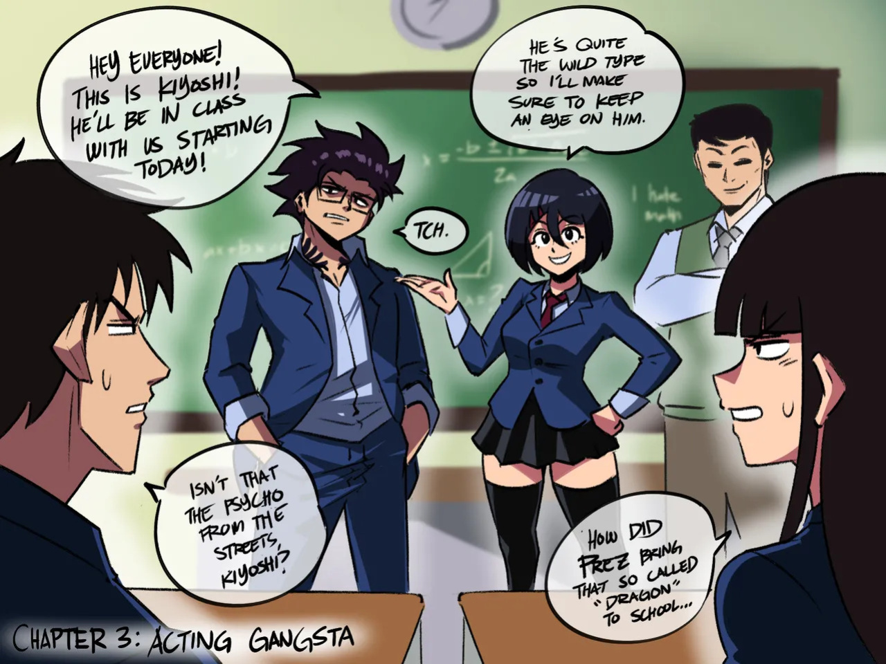 [Tuna Fat | Pommu] Reiko, Nikki & Mochi / The Dragon Tamer | Dragon TamerS [ongoing]