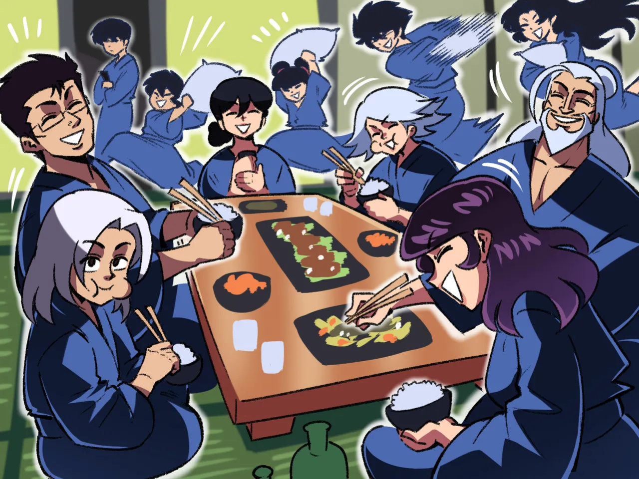 [Tuna Fat | Pommu] Reiko, Nikki & Mochi / The Dragon Tamer | Dragon TamerS [ongoing]