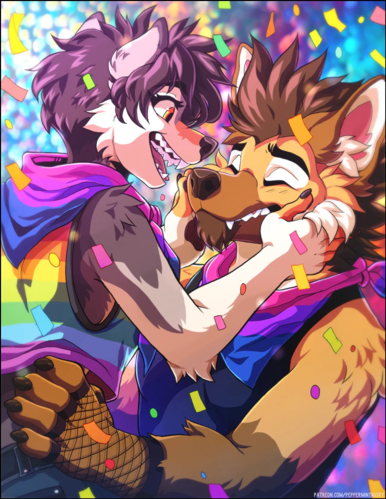 [PeppermintHusky (Roanoak/Ace)] Table for Three: Remix (Incomplete)