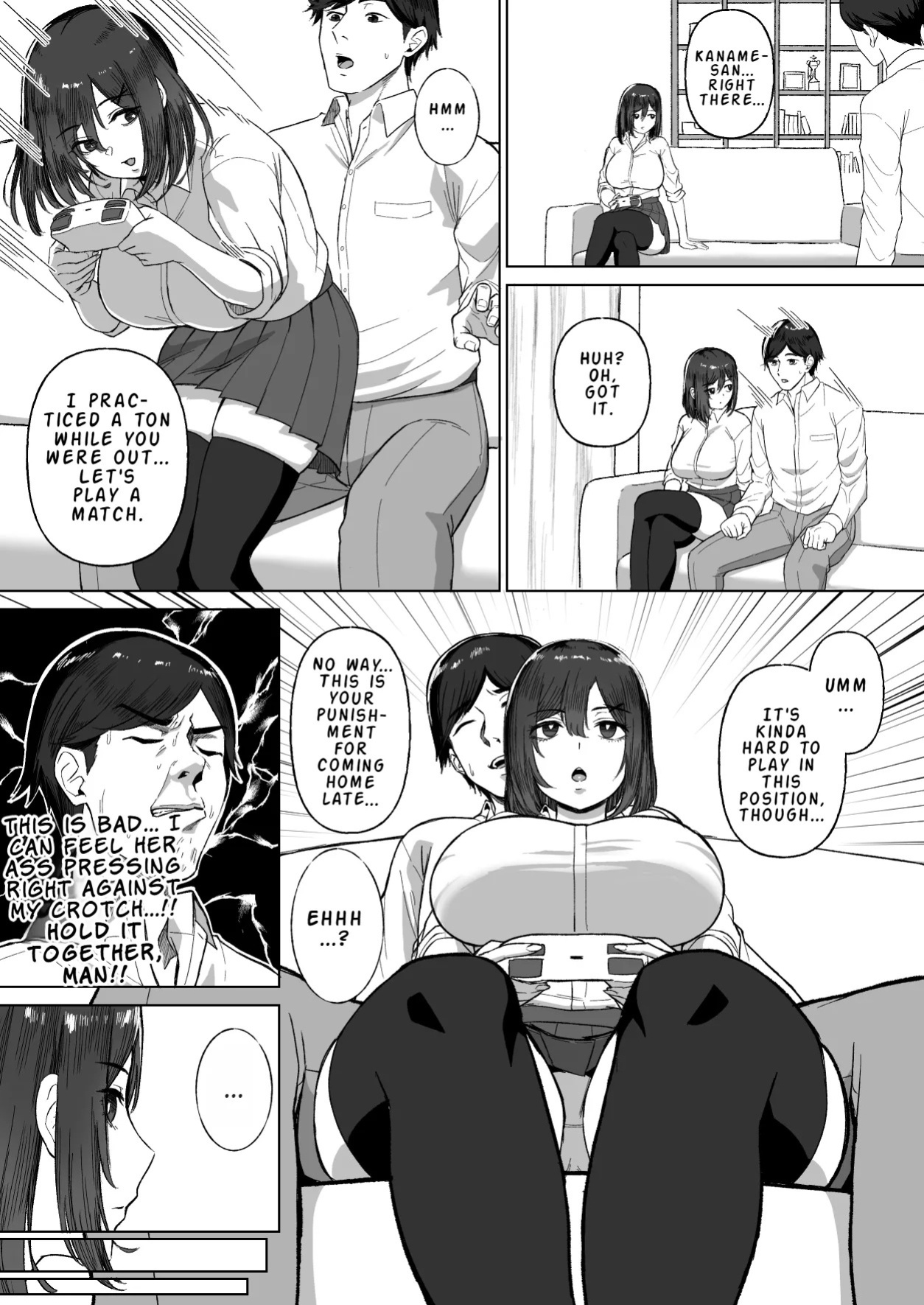 [Ore no Sasakure (Gamogamo)] Otonari no Downer Oyako ni Shiboritorareru Hanashi | The Story of Being Squeezed Dry by the Lethargic Mother and Daughter Next Door [English] [LKK•Scans]