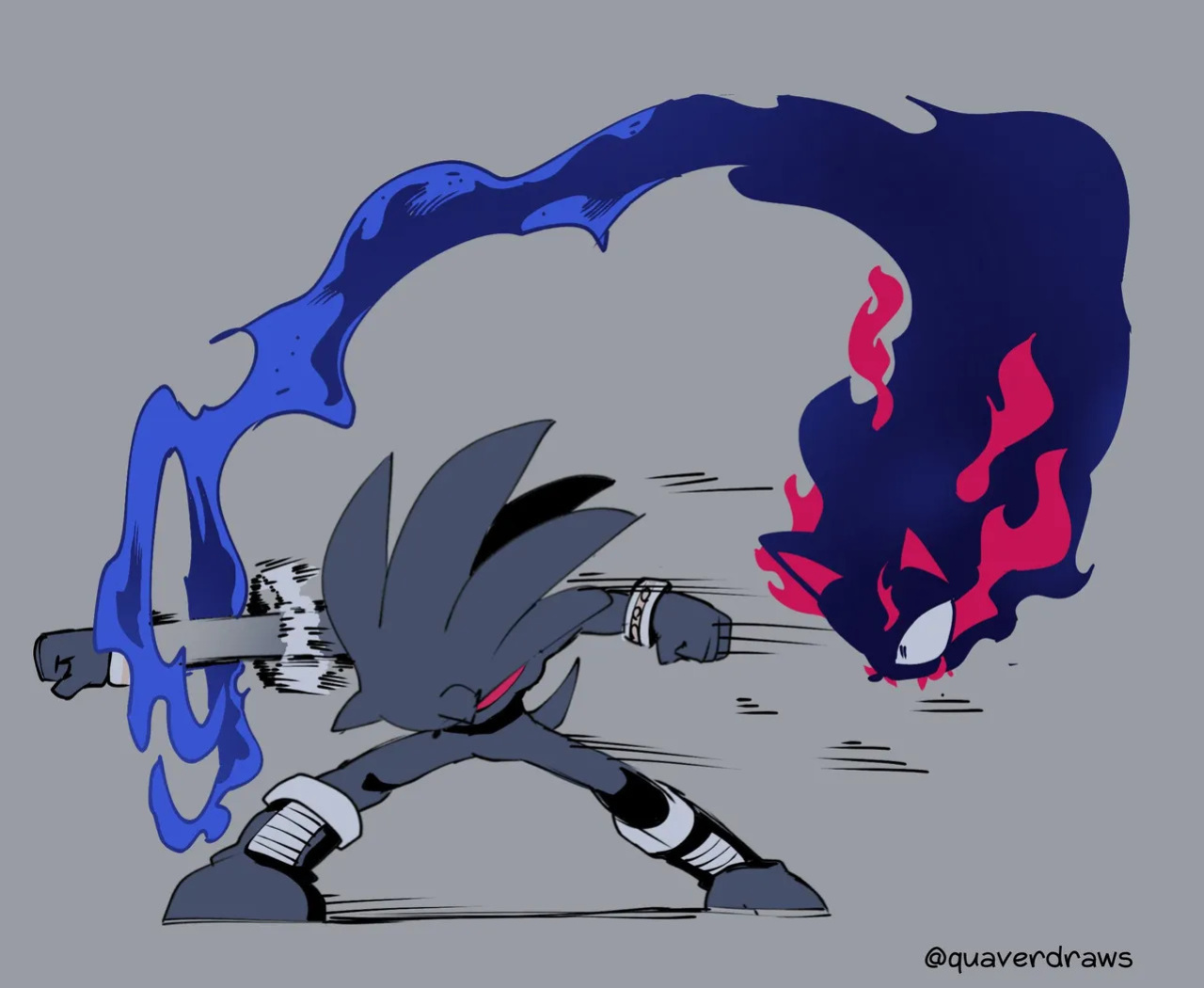 [Quaverdraws] Rush to the Dreamland (Prototype Sonic AU)