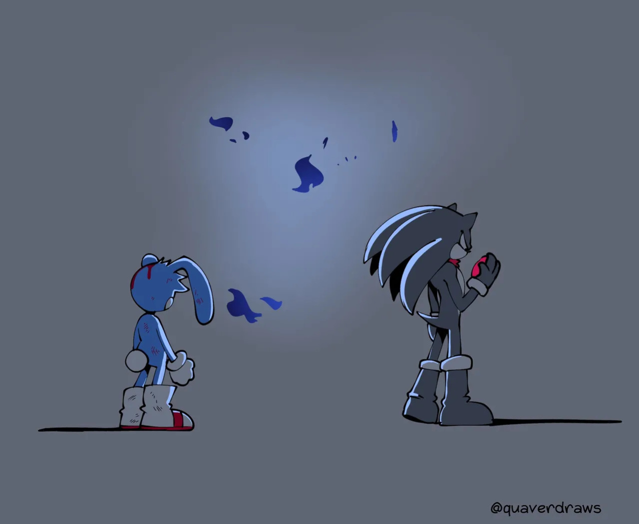 [Quaverdraws] Rush to the Dreamland (Prototype Sonic AU)