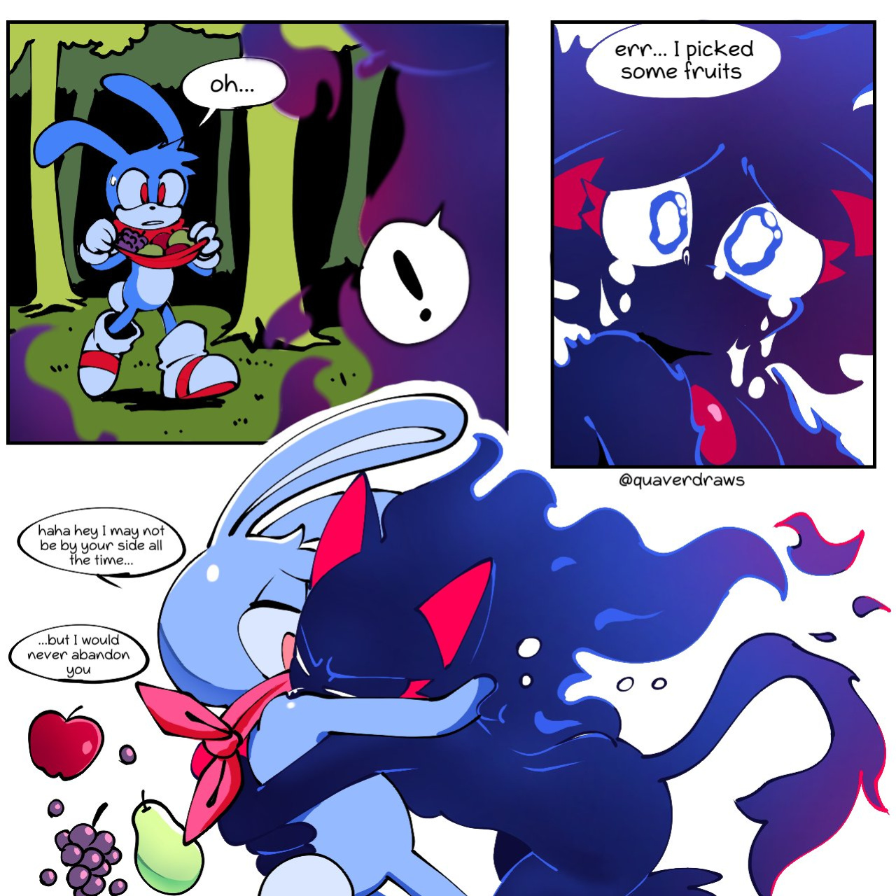[Quaverdraws] Rush to the Dreamland (Prototype Sonic AU)