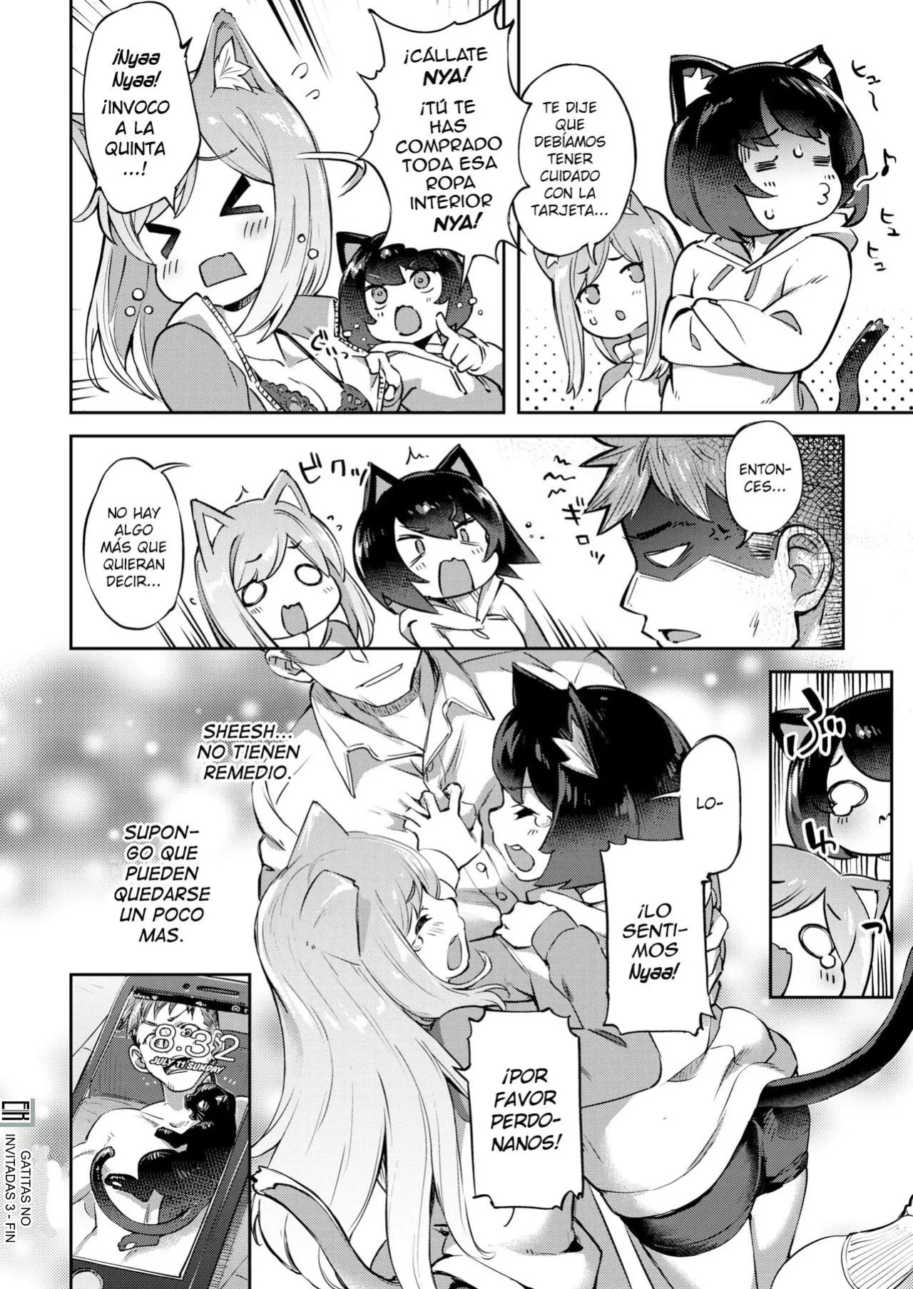 [Super Zombie] Oshikake Nyanko | Gatitas no invitadas 1 - 3