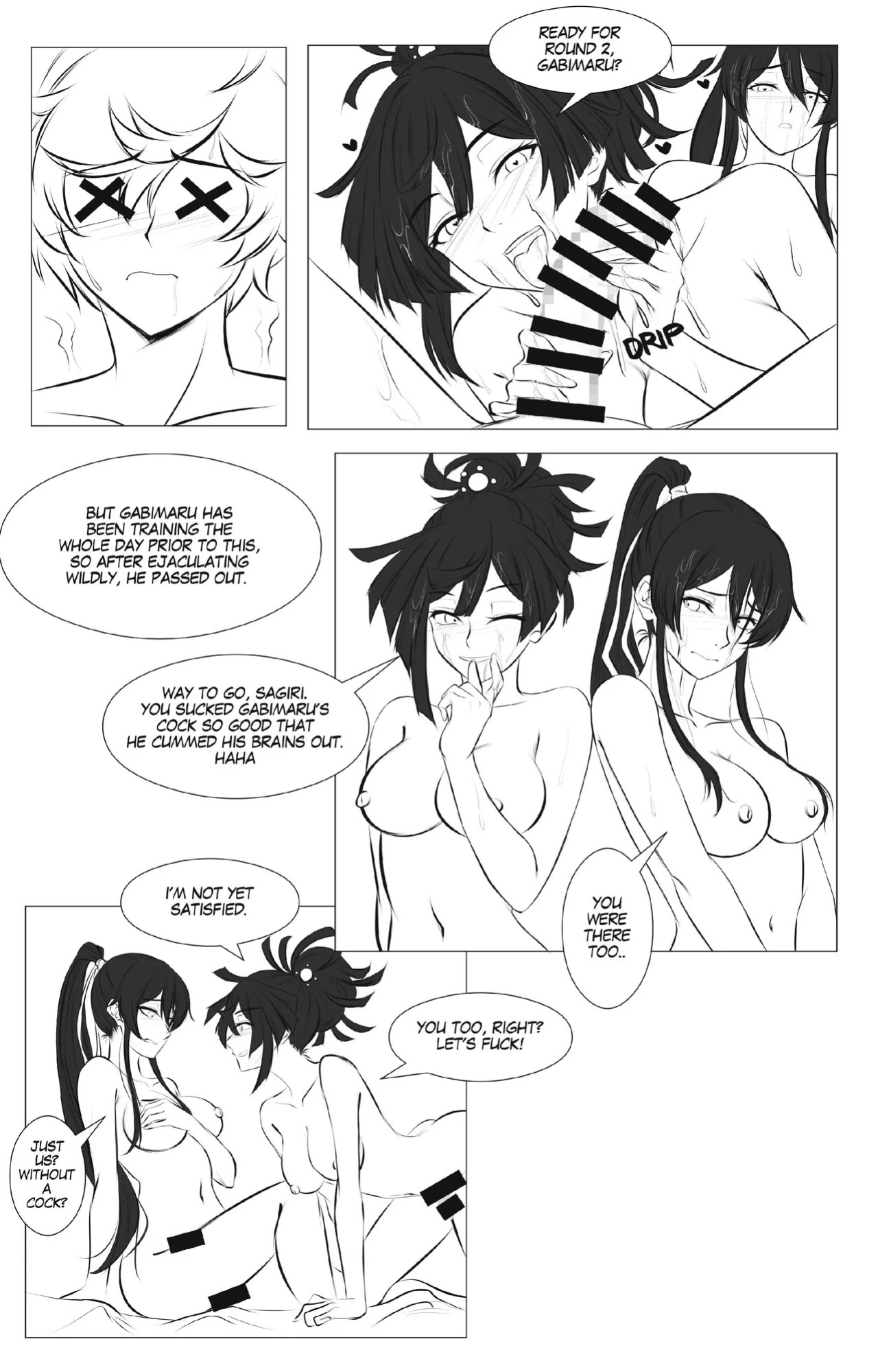 [Aishcream] Girl's Paradise - Sagiri Vs. Yuzuriha Pt. 1 (地獄楽)