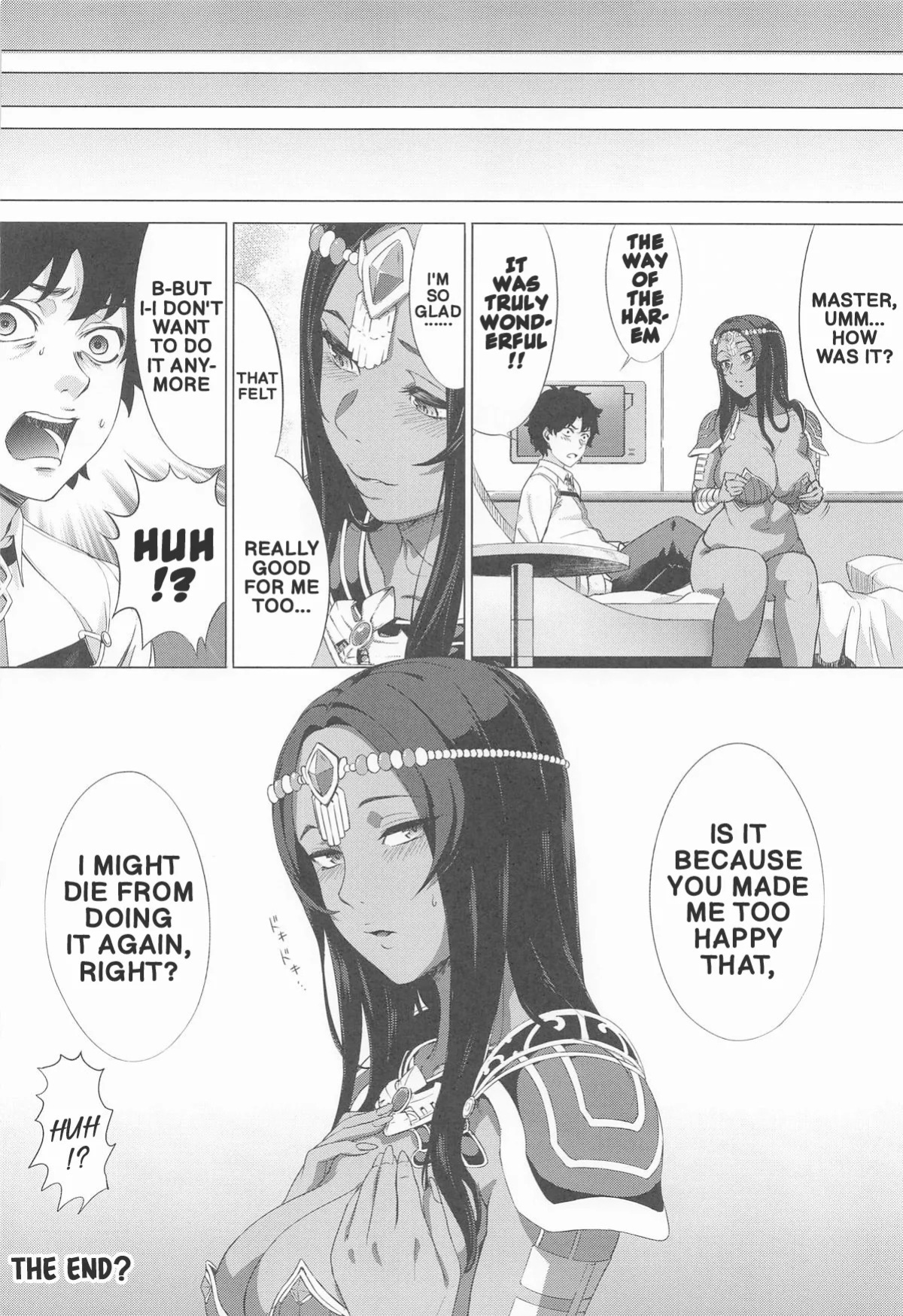 (C107) [Bunbukubukubun (Chagama Tarou)] Bedchamber of Survival (s)EX+ (FateGrand Order) (English)
