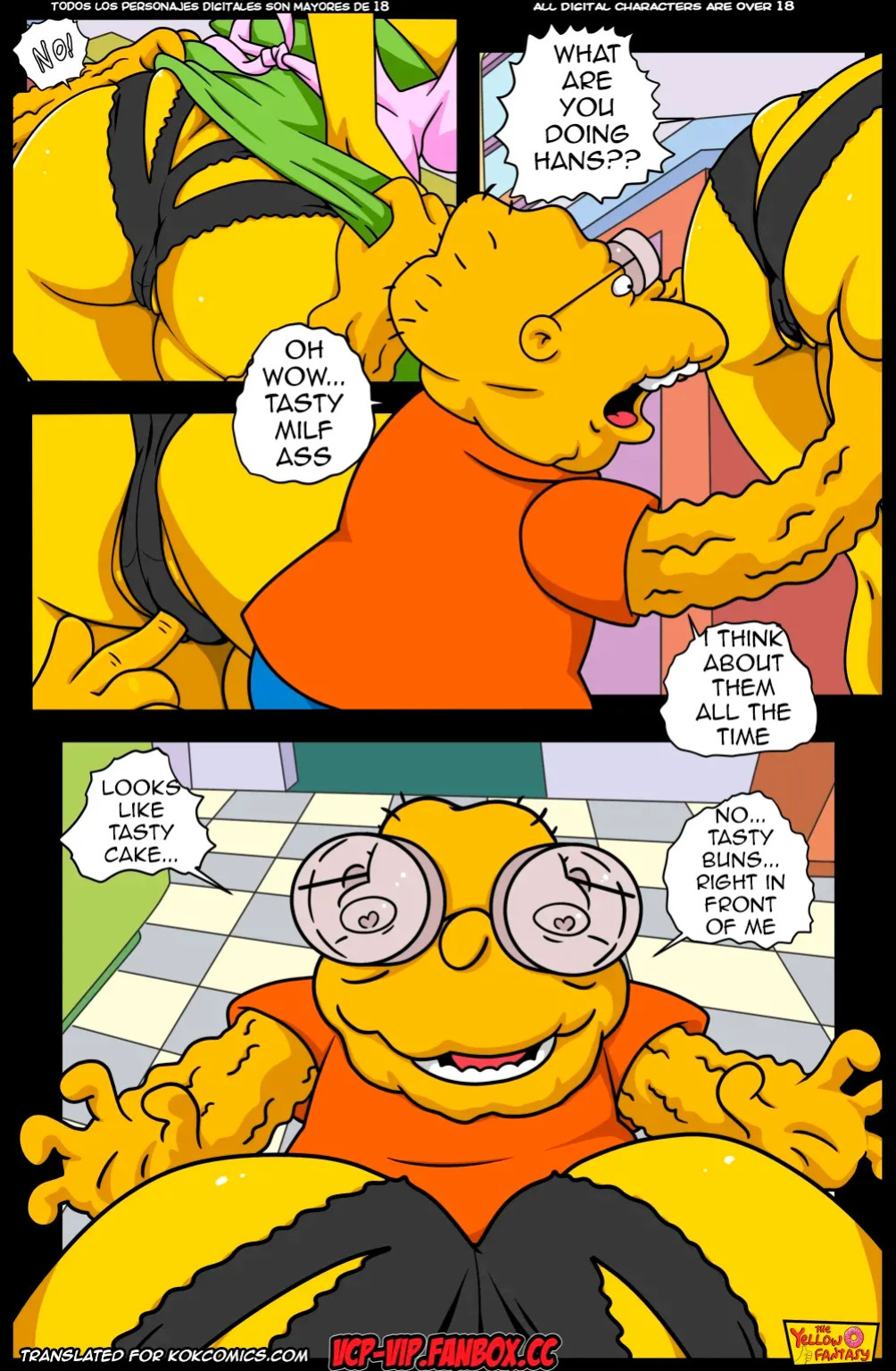 The Yellow Fantasy 18 - Hans Moleman Show (The Simpsons) [English]