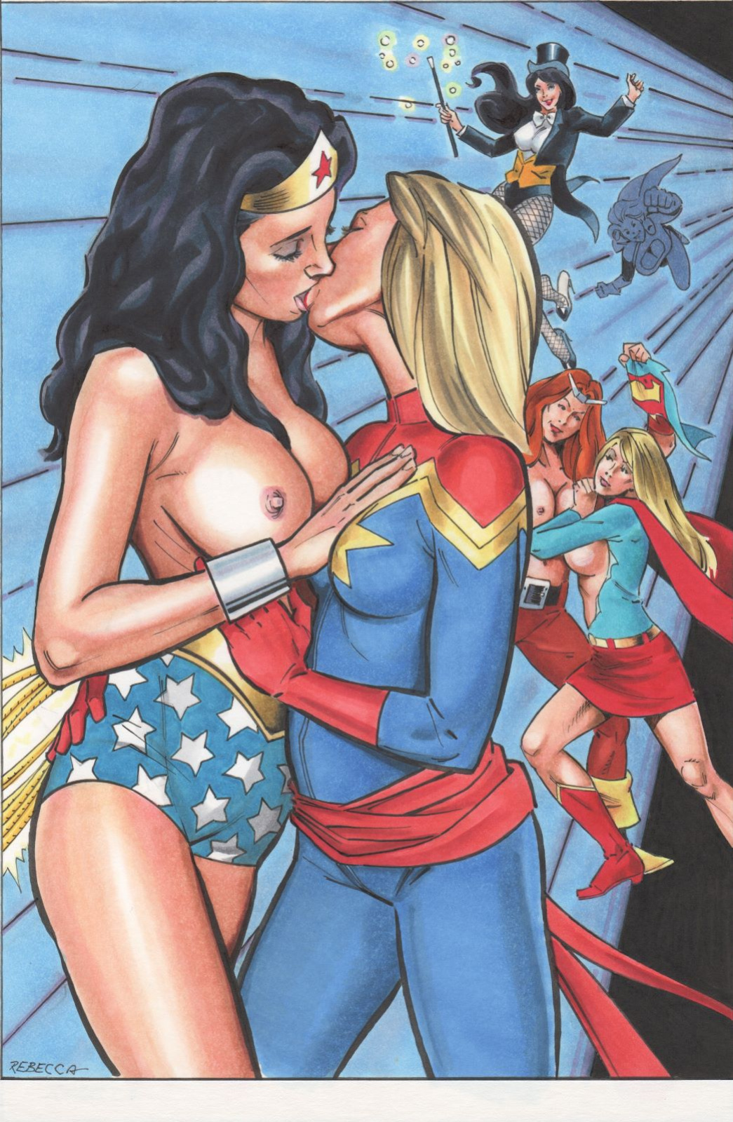 [Rebecca] Girls of the JLA