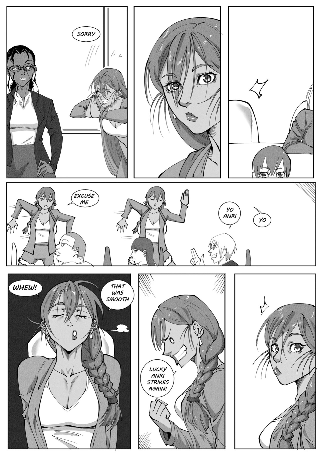 [UselessBegging] GNO: Girl's Night Out - Issue 02 [public/censored][ongoing]