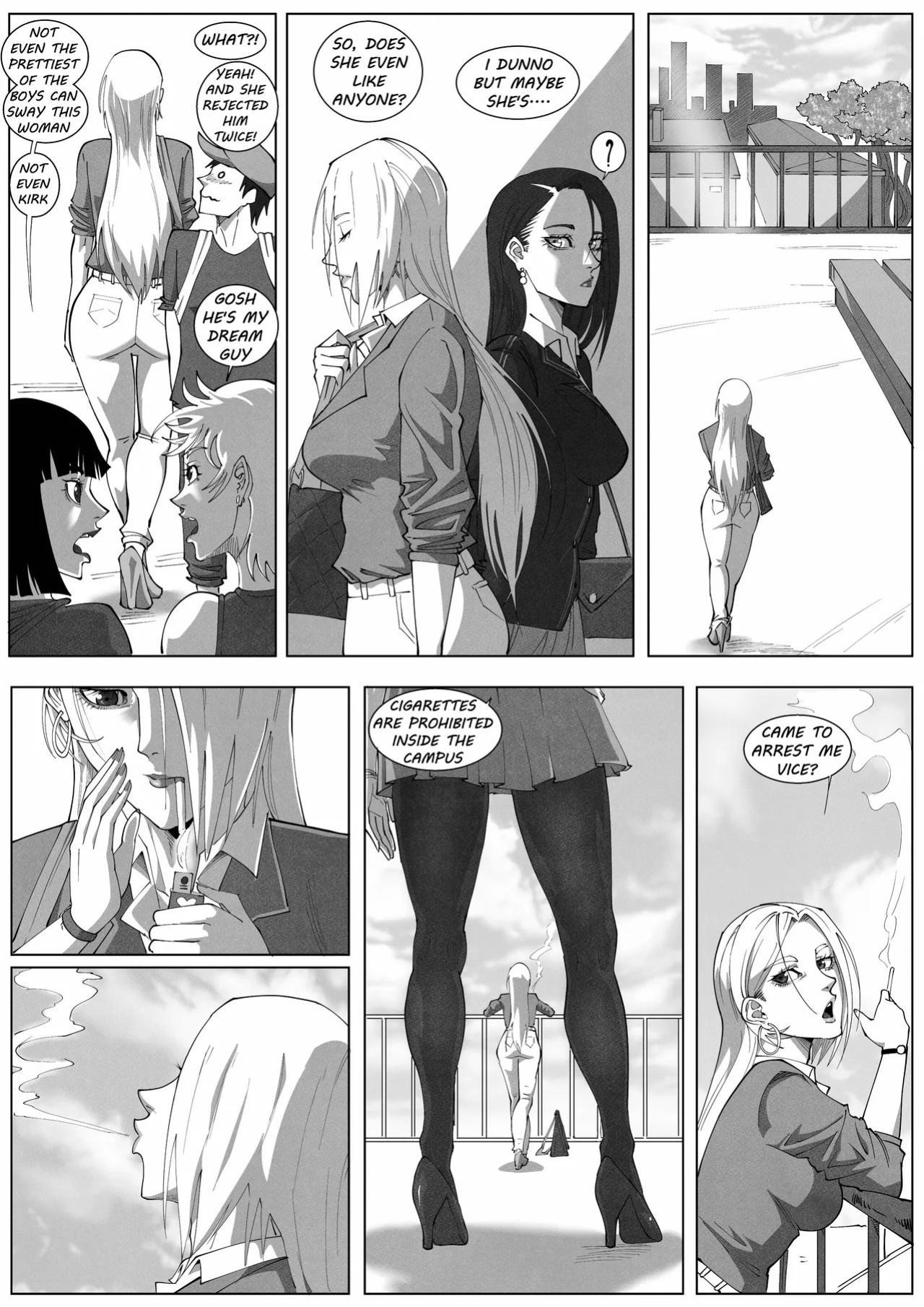 [UselessBegging] GNO: Girl's Night Out - Issue 02 [public/censored][ongoing]