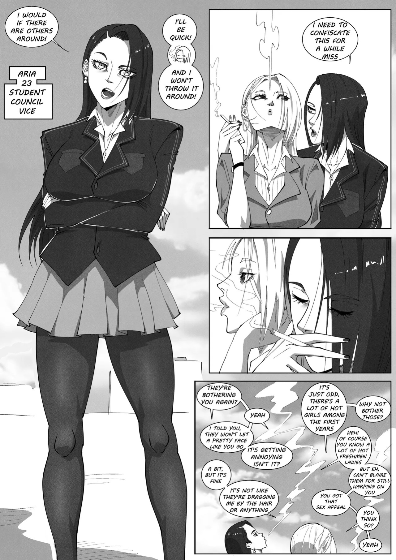 [UselessBegging] GNO: Girl's Night Out - Issue 02 [public/censored][ongoing]