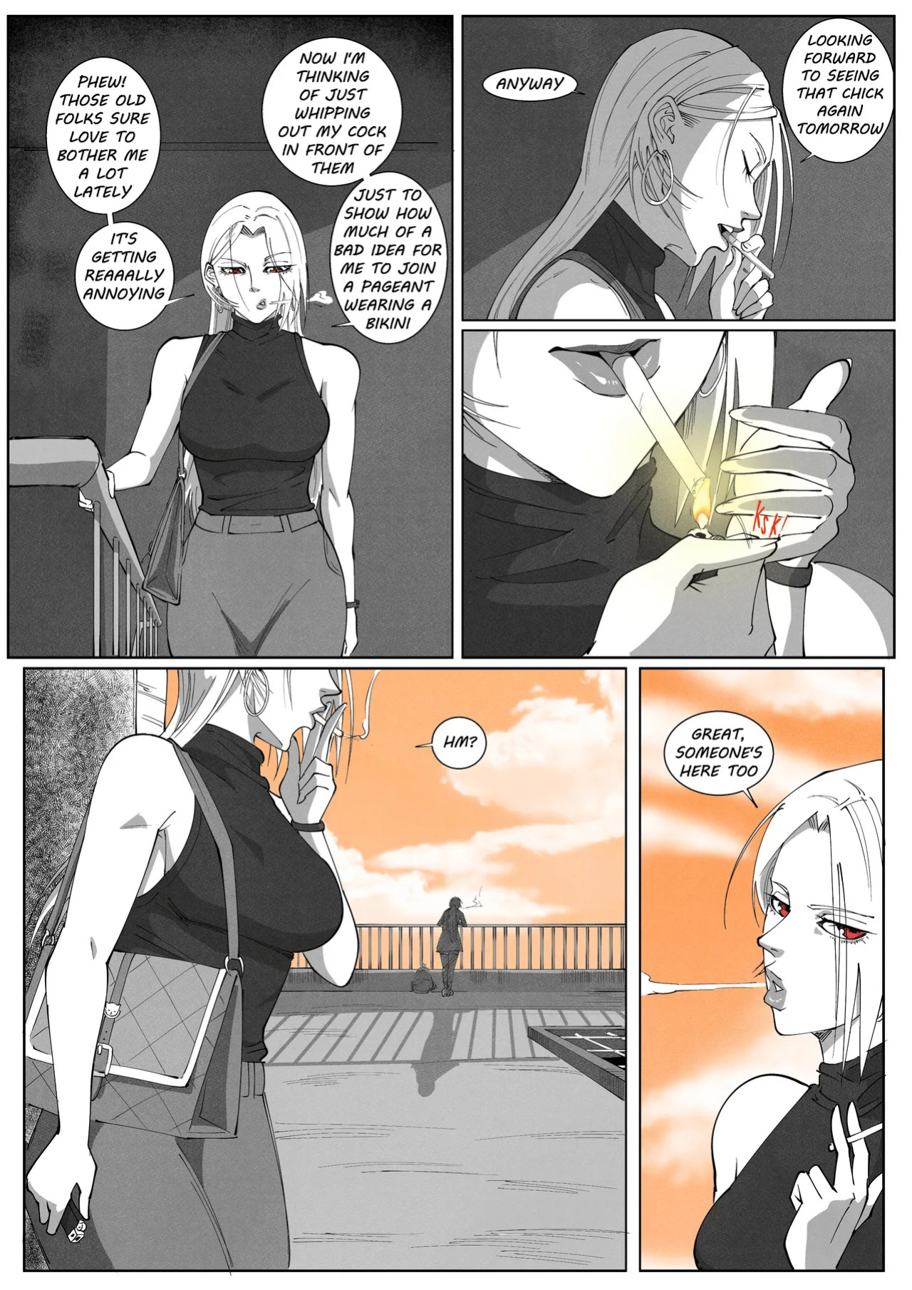 [UselessBegging] GNO: Girl's Night Out - Issue 02 [public/censored][ongoing]