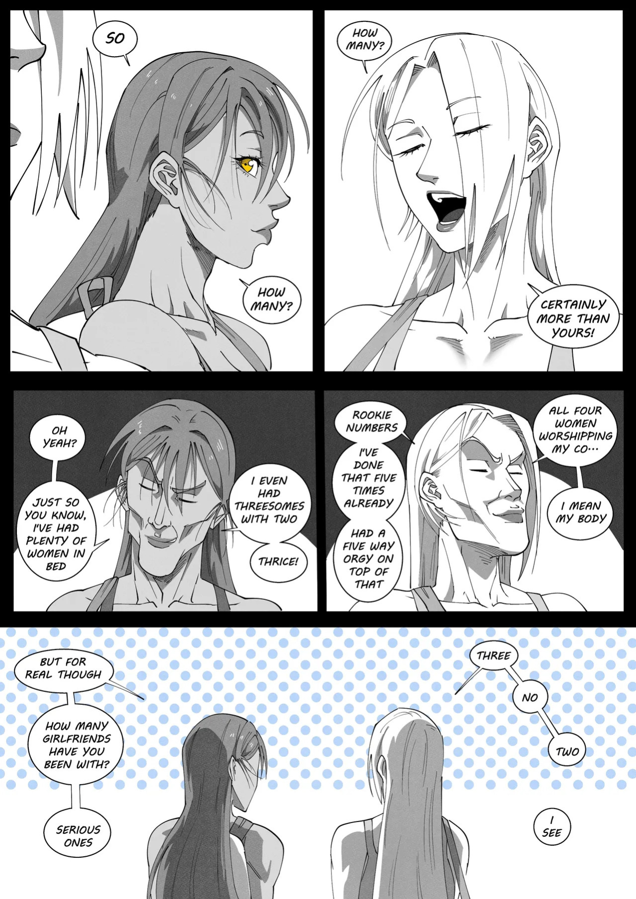 [UselessBegging] GNO: Girl's Night Out - Issue 02 [public/censored][ongoing]