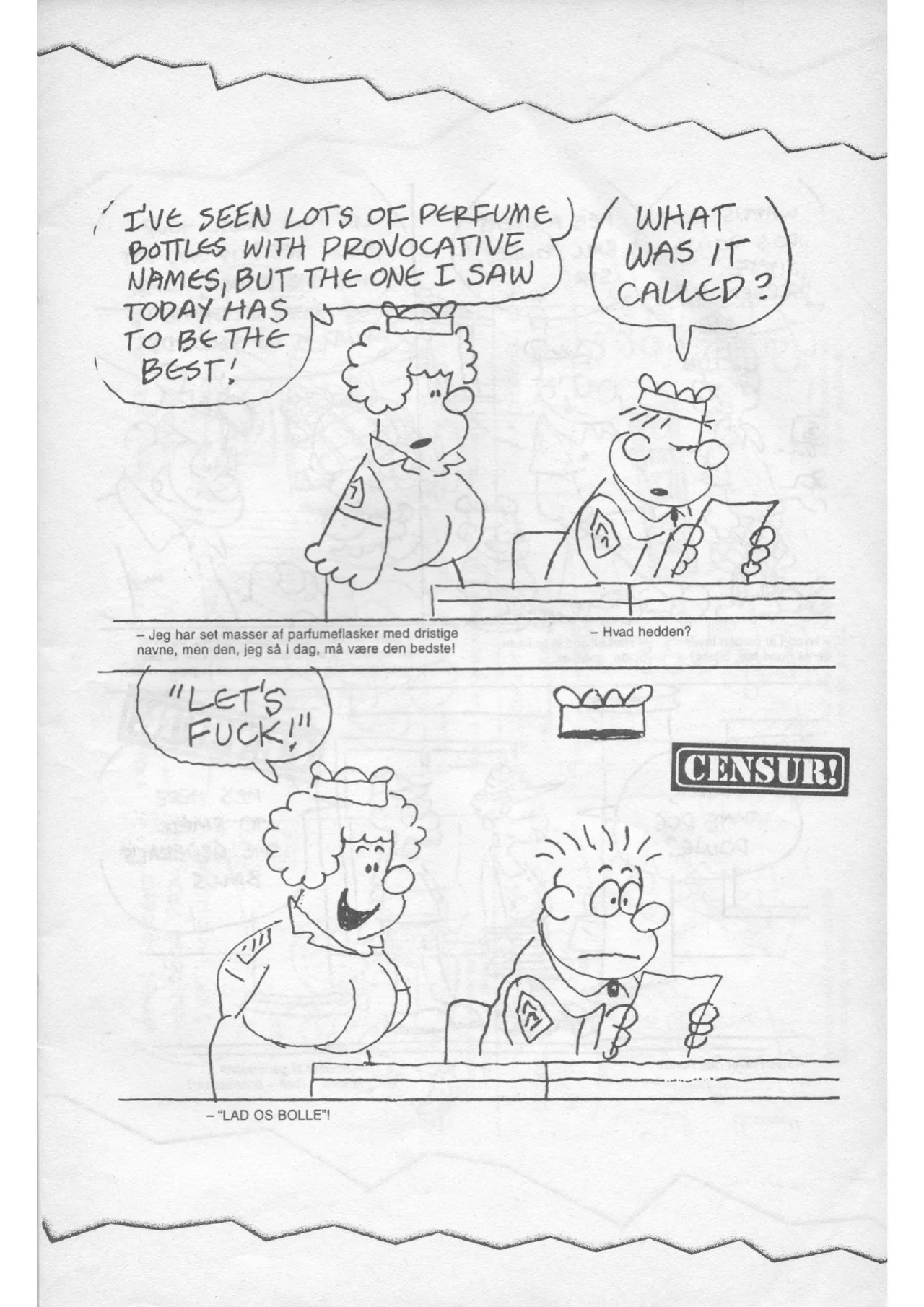 [Mort Walker] Basserne Censur! #1 [Danish, English]