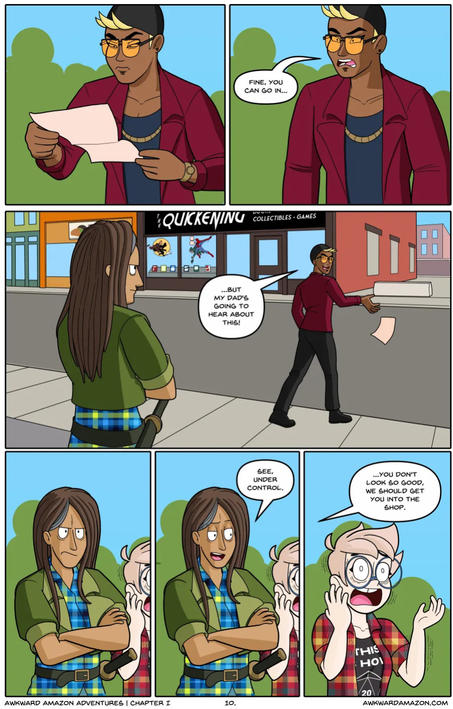 [World-of-Dymmir] Awkward Amazon Adventures [English][ongoing]