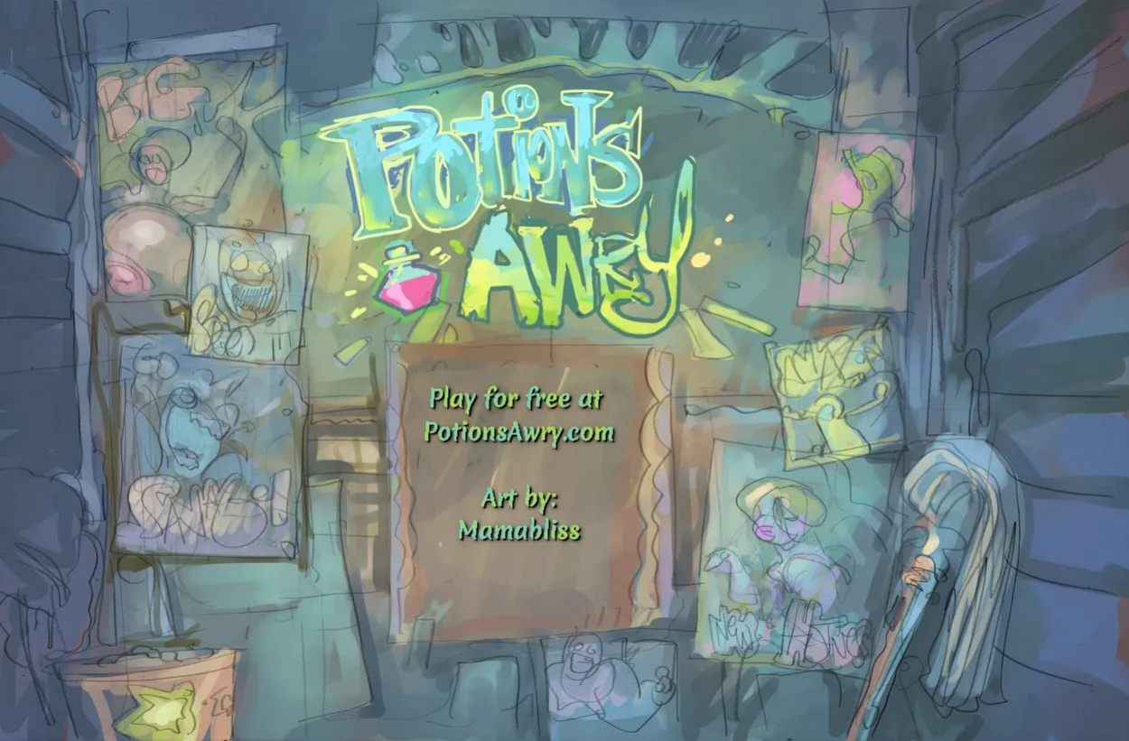 Potions Awry Game