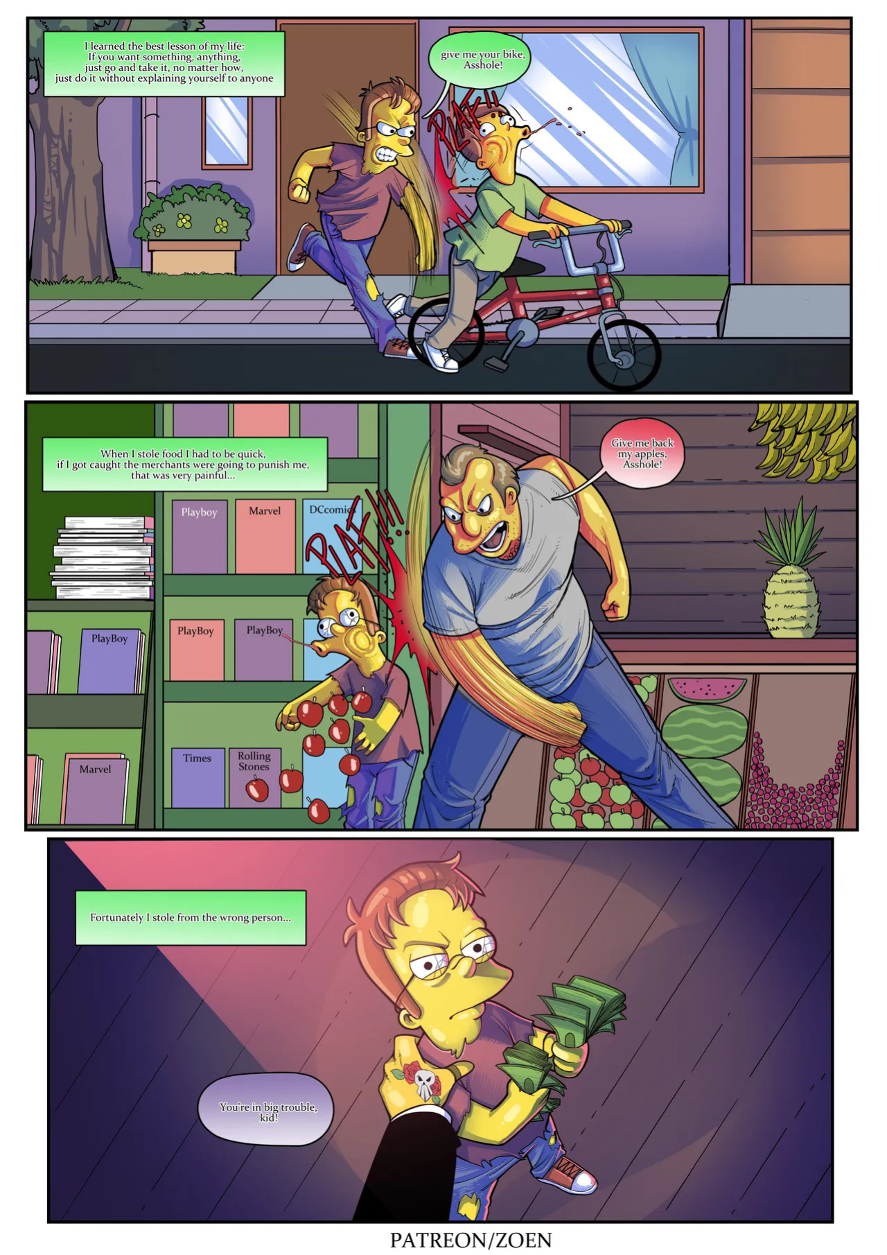 [Zoen] Bad Boy (The Simpsons) [ongoing]