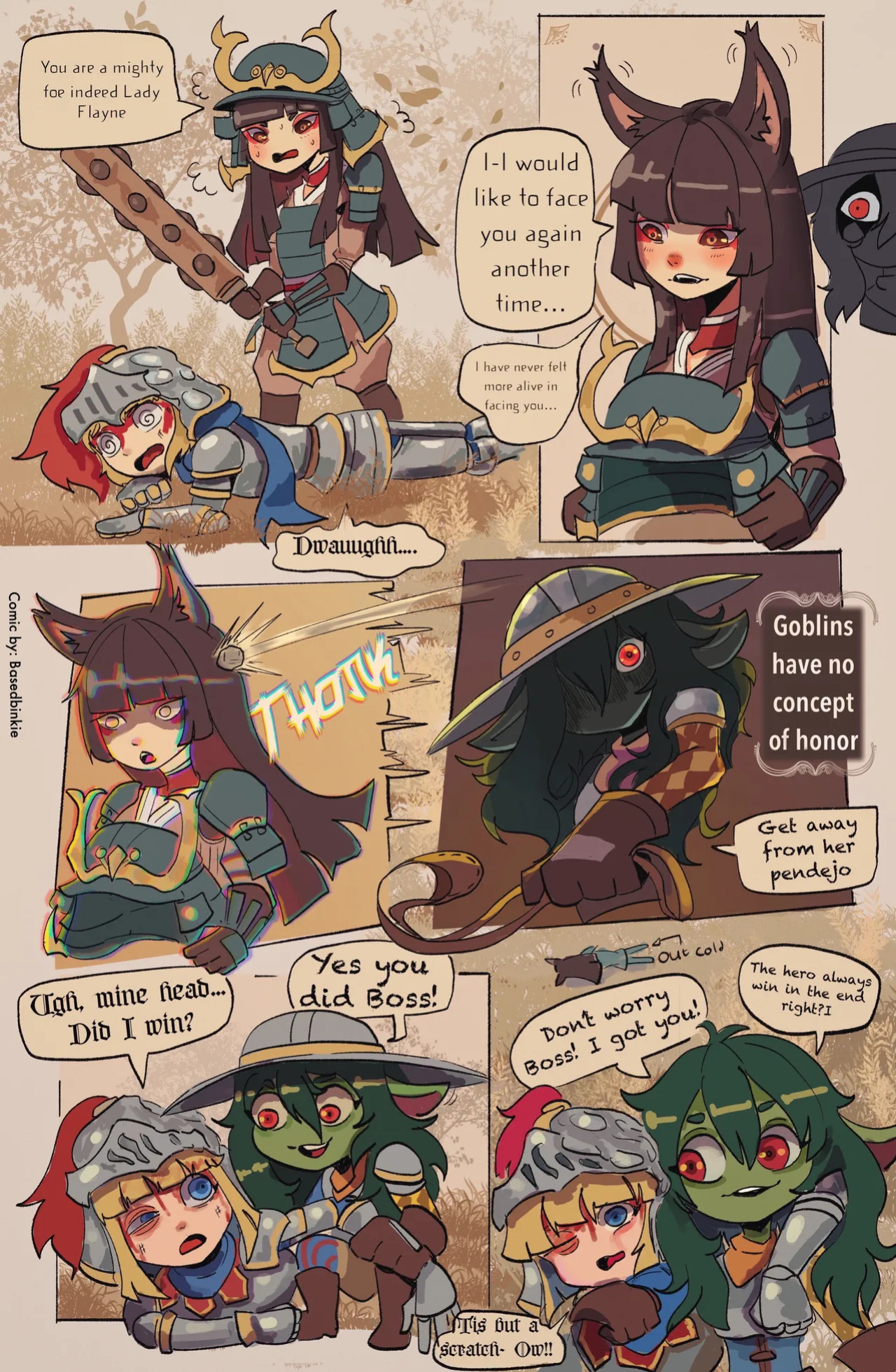 [BasedBinkie] Chivalry Starved Knight/Familiar Lands