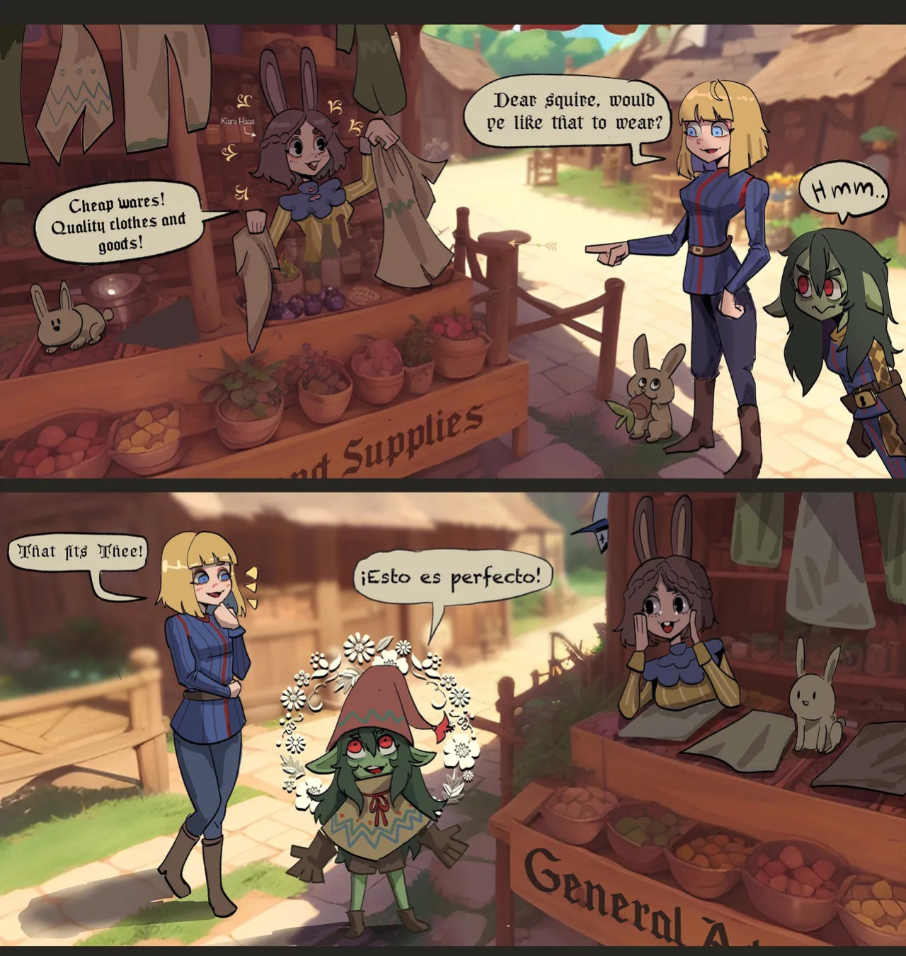 [BasedBinkie] Chivalry Starved Knight/Familiar Lands