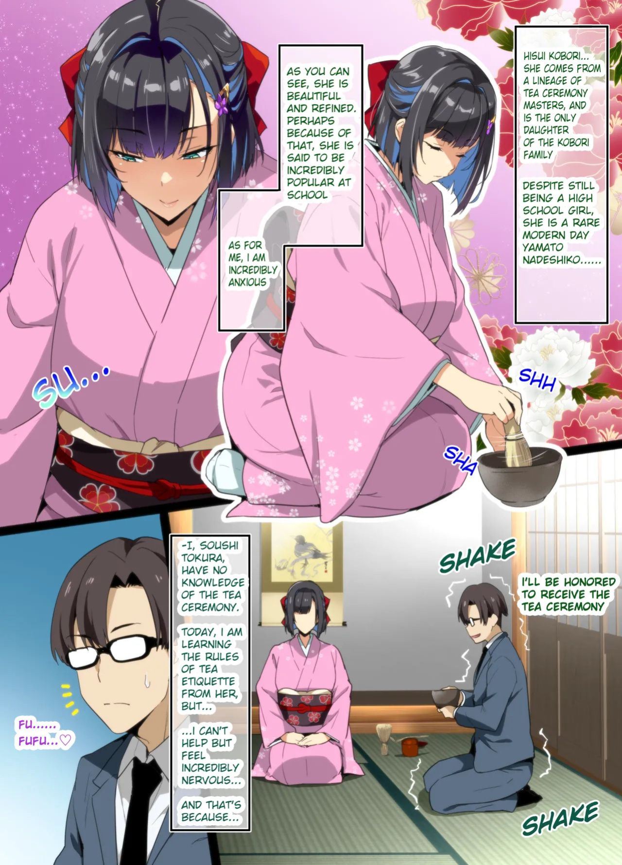 [Takeda Hiromitsu] Tea Ceremony Yamato Nadeshiko NTR P01~18 [English]