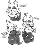 [DanHabikitiki] Rouge the Ghostly Bat Thief Doodles