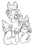 [DanHabikitiki] Rouge the Ghostly Bat Thief Doodles
