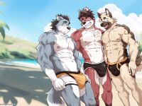 [Kumayaki (KUMAK)] Lucky Boys - Dog Days - (Uncensored)