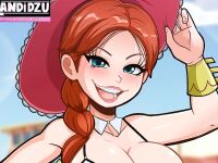 The cowgirl wants to ride | Landidzu
