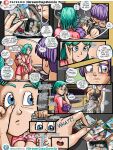 Bulma and the gift of Trunks for the Mother's day p1 [Green Cap Comix]