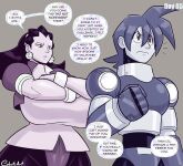 [Cobatsart] Megaman x Tron : No Nut November + Destroy Dunce December (Megaman)