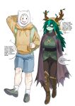 [Nia4294] Finn and Wizard Huntress (Adventure Time)