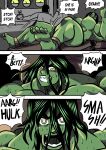 [Odoruyama] Betty Hulk AU: The Origin Of Betty Hulk [Colored Version]