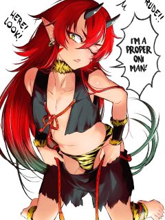 [NUH (Morino Bambi)] Aoi Oni Kun To Akai Oni Kun | Blue Oni-kun and Red Oni-kun