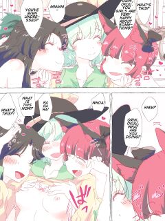 [Non] Koishi-chan caught by Orin and Okuu in heat (Touhou Project) [Yolo Translations] Preview