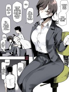 [Okyou] Nebusoku OL Onee-san | The Sleep Deprived Office Lady [Mr_Person] [Colorized]